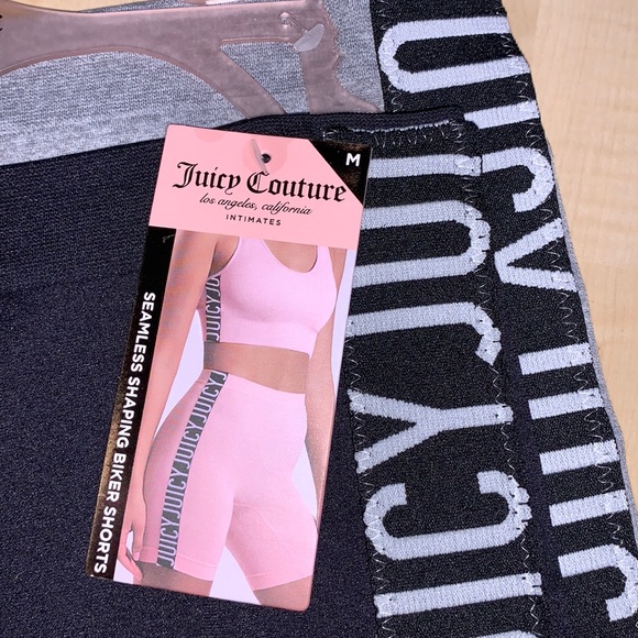 JUICY COUTURE Seamless Shaping Biker shorts 2 pack - Picture 2 of 7